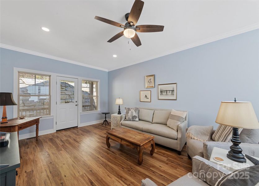 Furnished interior view inside a new home in , Waynesville (Image 24).