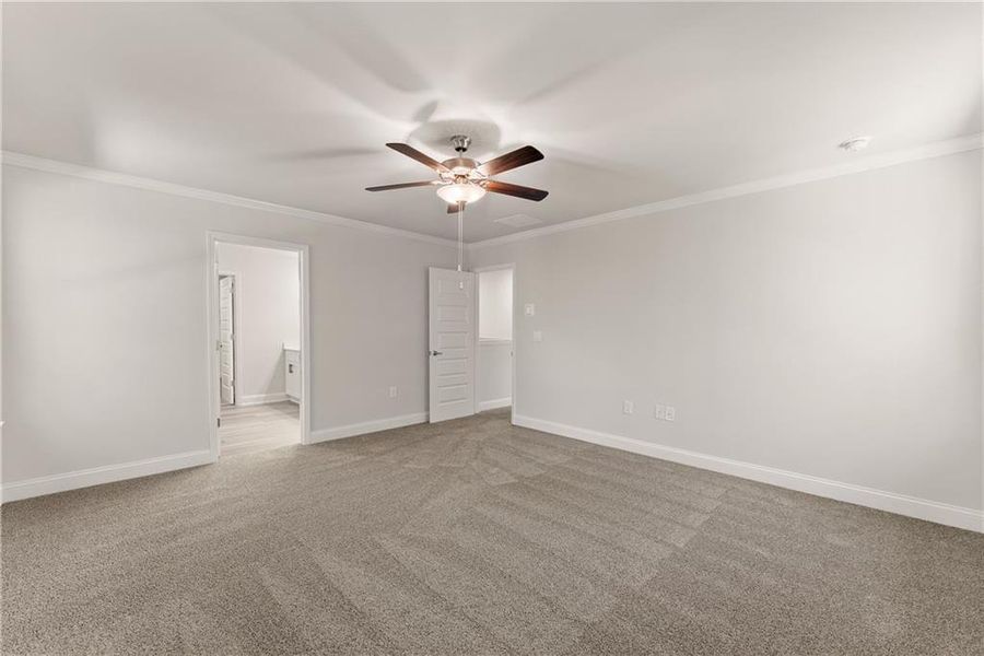 Spacious, unfurnished interior of a new home in Magnolia Villas, Cornelia (Image 26).