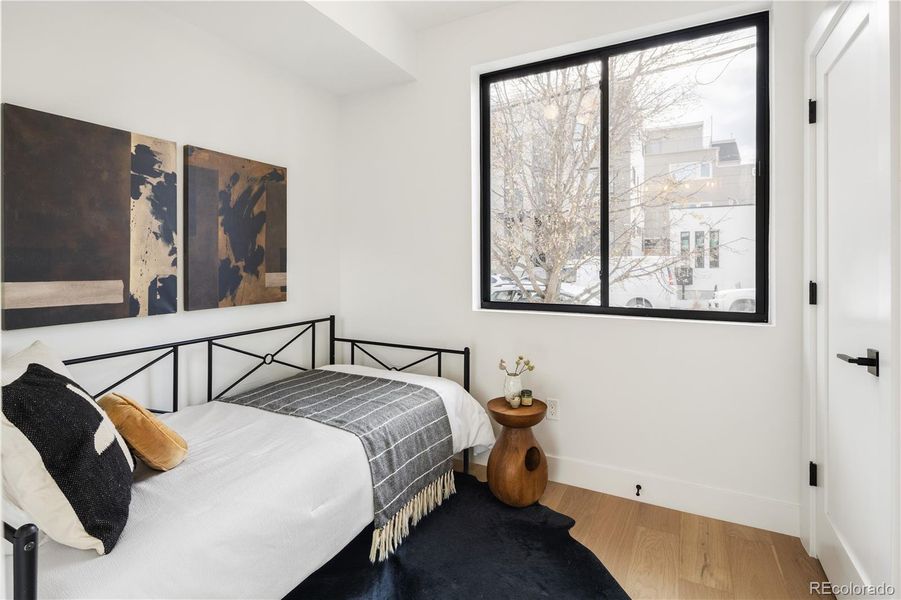 Furnished interior view inside a new home in , Denver (Image 18).