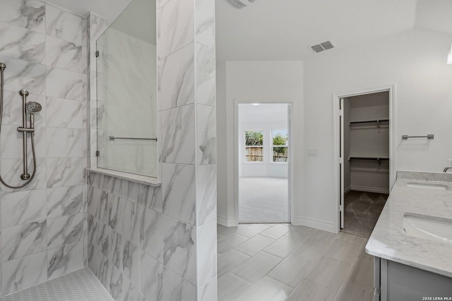 Furnished interior view inside a new home in Davis Ranch, San Antonio (Image 13).