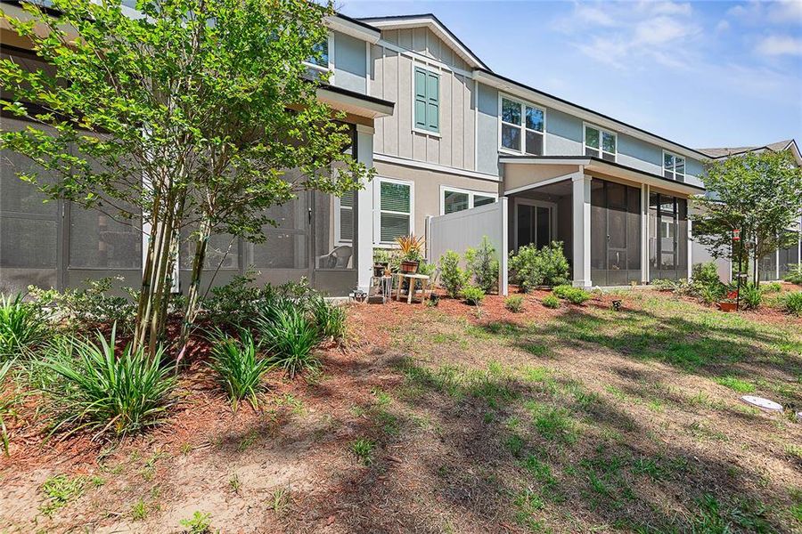 Exterior details and patio area of a home in , Palm Coast (Image 24). Exterior details and patio area of a home in , Palm Coast (Image 24).
