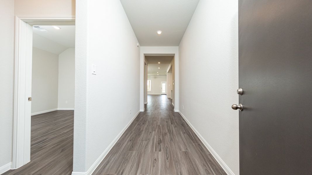 Representative unfurnished interior of a home built from the The Landry by Legend Homes in Cinco Lakes, San Antonio (Image 12).