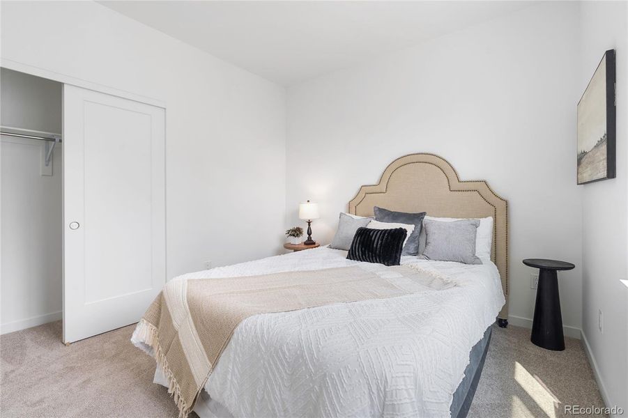 Furnished interior view inside a new home in , Denver (Image 9).