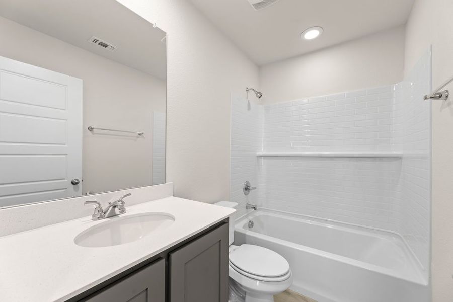 Front exterior of a new home in Creekshaw, Royse City, TX, highlighting curb appeal (Image 24).