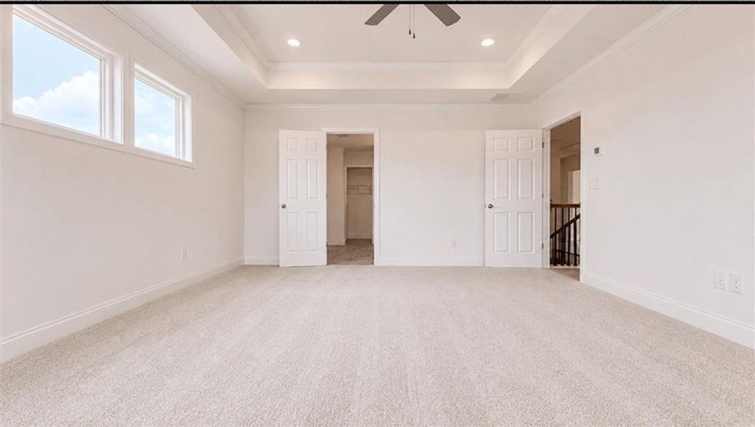 Spacious, unfurnished interior of a new home in Wehunt Meadows, Hoschton (Image 19). Spacious, unfurnished interior of a new home in Wehunt Meadows, Hoschton (Image 19).