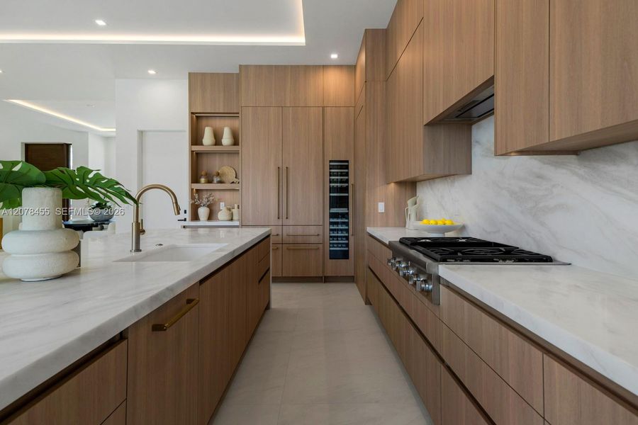 Furnished interior view inside a new home in , Boca Raton (Image 9).