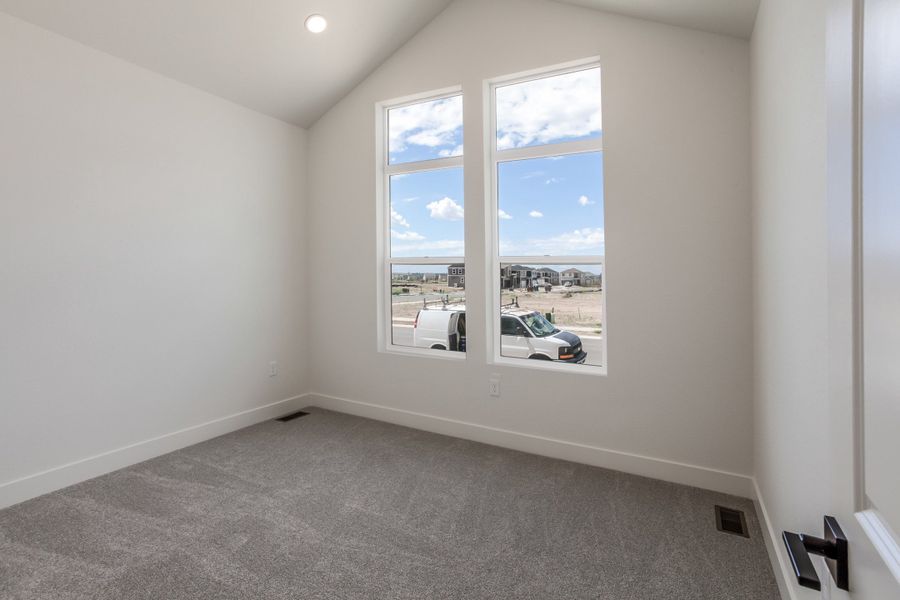 Representative unfurnished interior of a home built from the Morrison by Hartford Homes in Trailside, Timnath (Image 23).