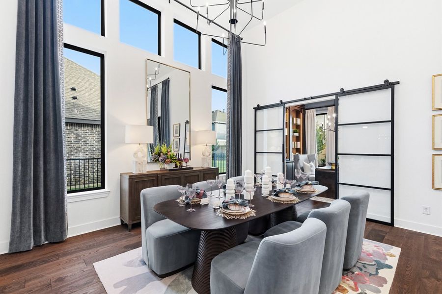 Representative Dining Room - some options shown Representative Dining Room - some options shown