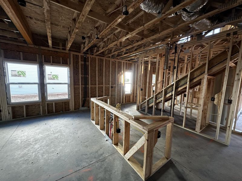 In-progress construction of a new home in Watson Hill, Summerville, SC (Image 61).