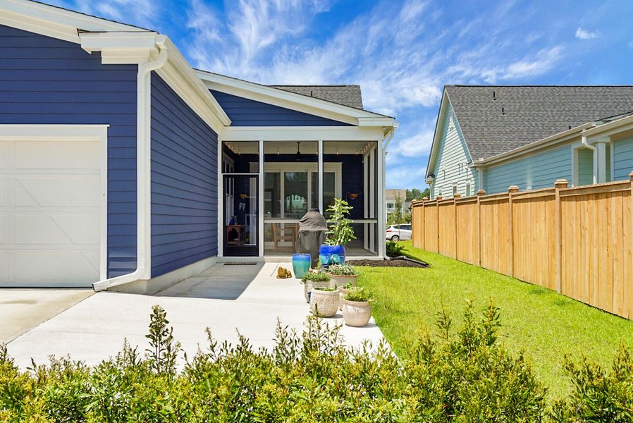 Front exterior of a new home in , Summerville, SC, highlighting curb appeal (Image 18).