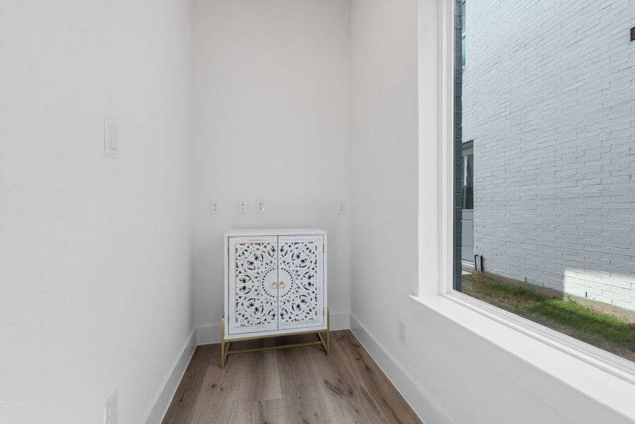 Representative furnished interior of a home built from the Plan 2 by Monarch Homes in Royal Court, Frisco (Image 33).