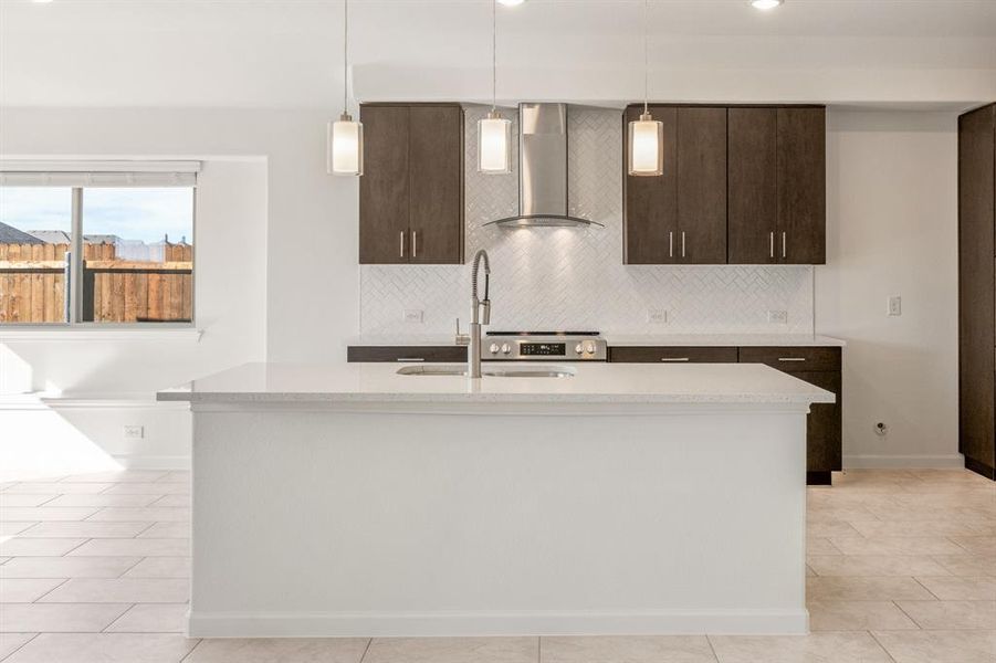 Furnished interior view inside a new home in Georgetown at Kings Fort 50s, Kaufman (Image 11).