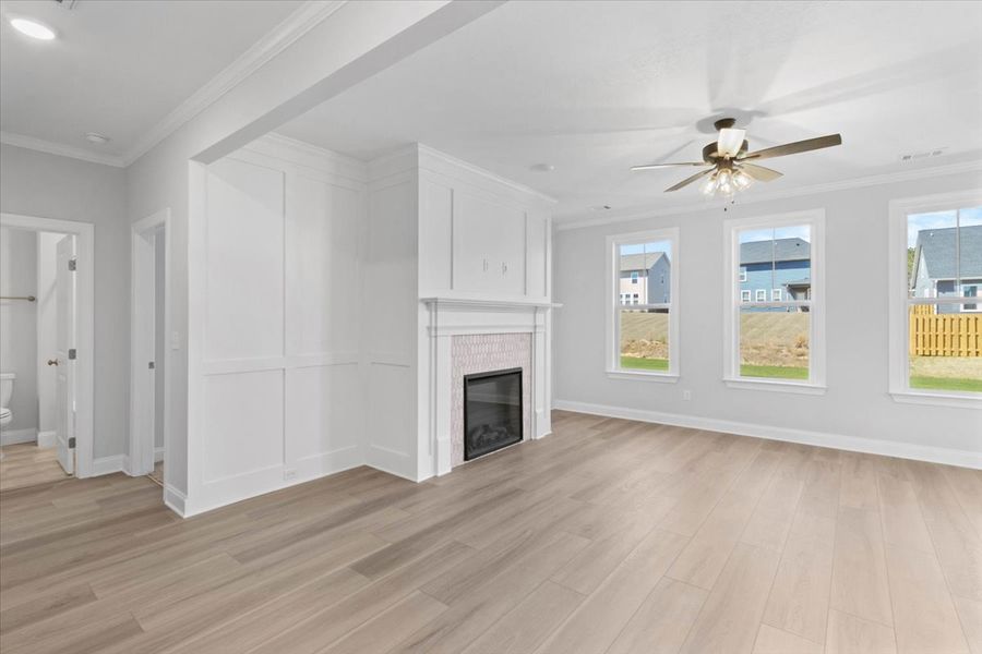 Living Room | 264 Prominence Drive, Mill Creek Plan by Ivey Homes Living Room | 264 Prominence Drive, Mill Creek Plan by Ivey Homes