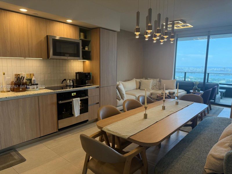 Furnished interior view inside a new home in , Miami (Image 5). Furnished interior view inside a new home in , Miami (Image 5).