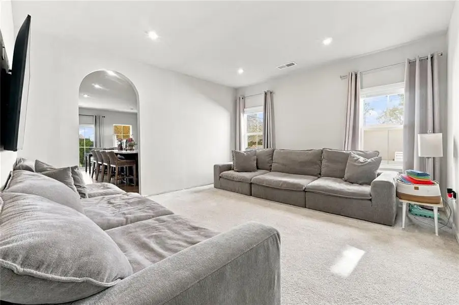Furnished interior view inside a new home in , Hoschton (Image 16).