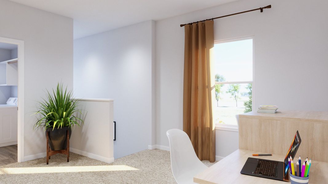 Images are a model representation and may depict options and upgrades not featured on the home available for purchase.