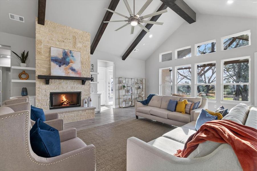 Furnished interior view inside a new home in , Farmersville (Image 31). Furnished interior view inside a new home in , Farmersville (Image 31).