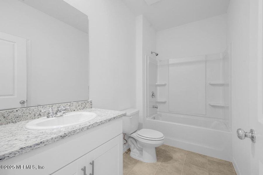 Furnished interior view inside a new home in Coopers Meadow, Jacksonville (Image 12).