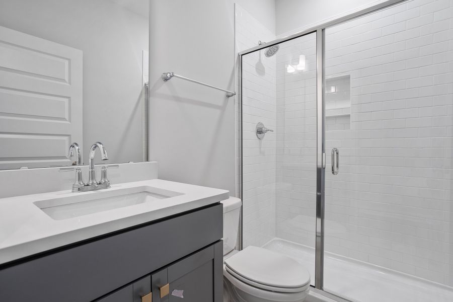 Furnished interior view inside a new home in Sweetbrier, Durham (Image 13).