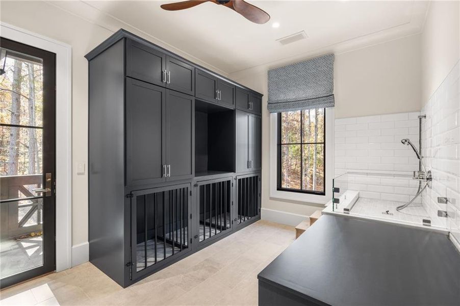 Furnished interior view inside a new home in , Flowery Branch (Image 53).