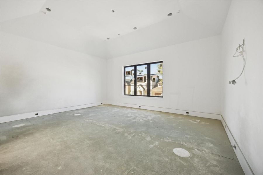 Expansive Primary Bedroom. Pictured February 2026.