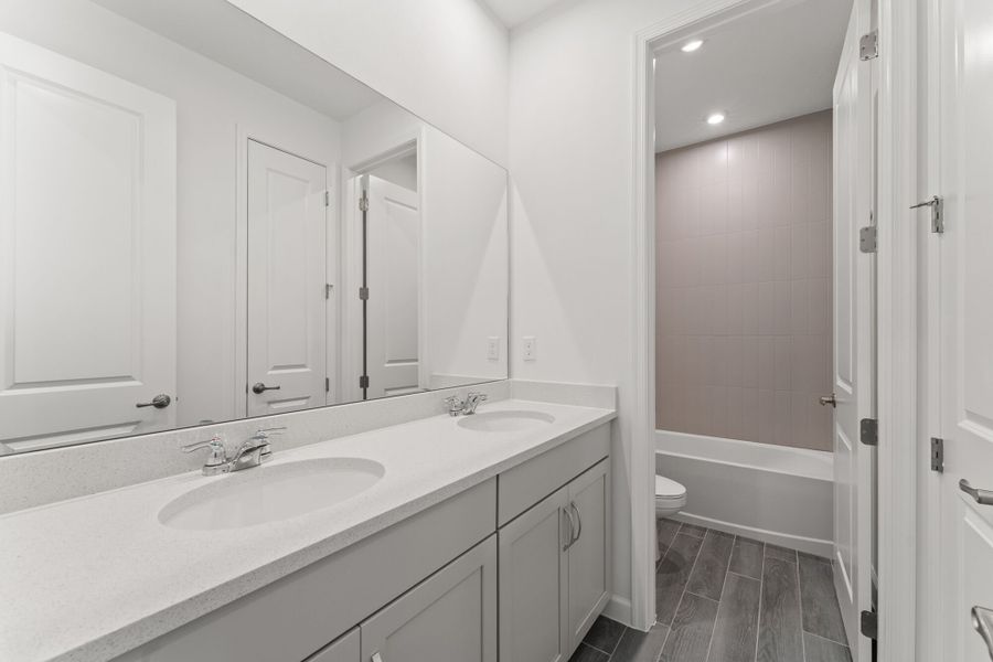 Furnished interior view inside a new home in Tradition - Kenley, Port St. Lucie (Image 5). Furnished interior view inside a new home in Tradition - Kenley, Port St. Lucie (Image 5).