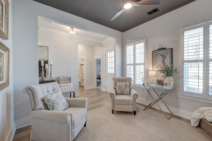 Furnished interior view inside a new home in Midtown at Nexton, Summerville (Image 37).