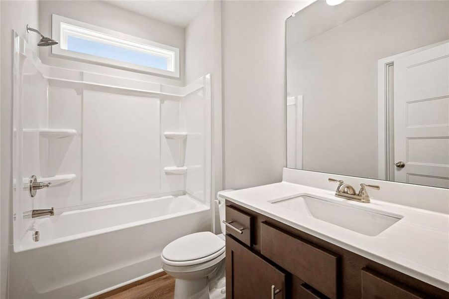 Furnished interior view inside a new home in Pinecrest Ridge, Dacula (Image 13).