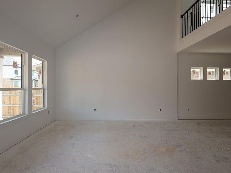 Spacious, unfurnished interior of a new home in Barksdale, Leander (Image 8).