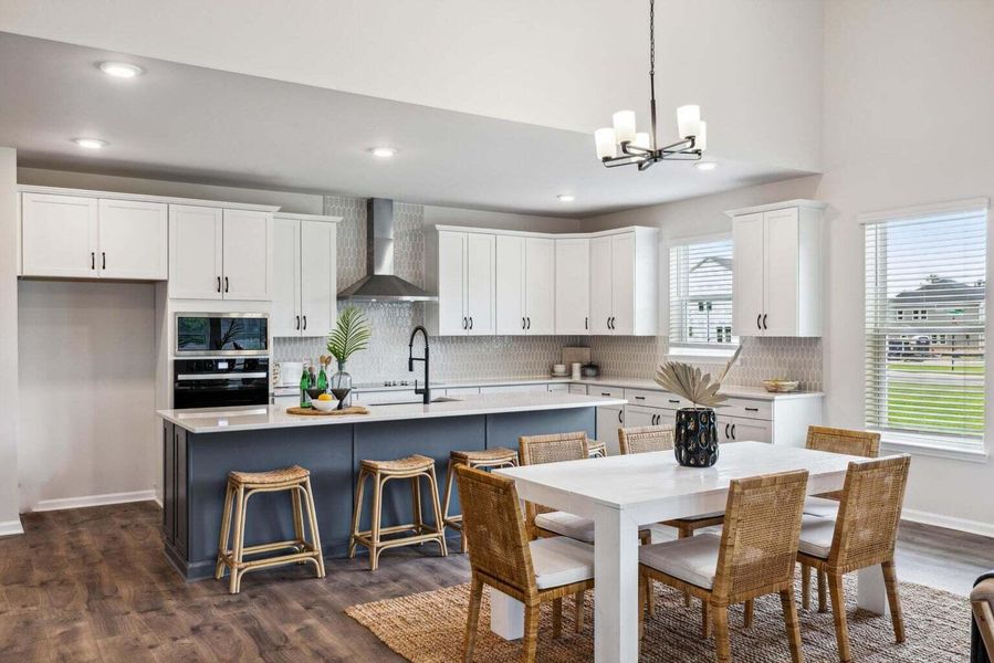 Furnished interior view inside a new home in The Groves of Berkeley, Moncks Corner (Image 10).