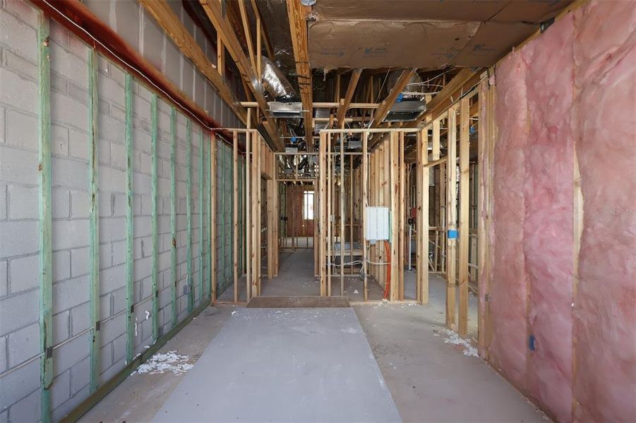 In-progress construction of a new home in Tyson Ranch, Orlando, FL (Image 9).