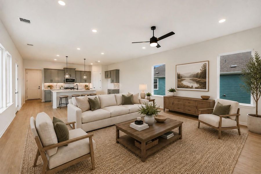 *Virtually Staged Family Room* *Virtually Staged Family Room*