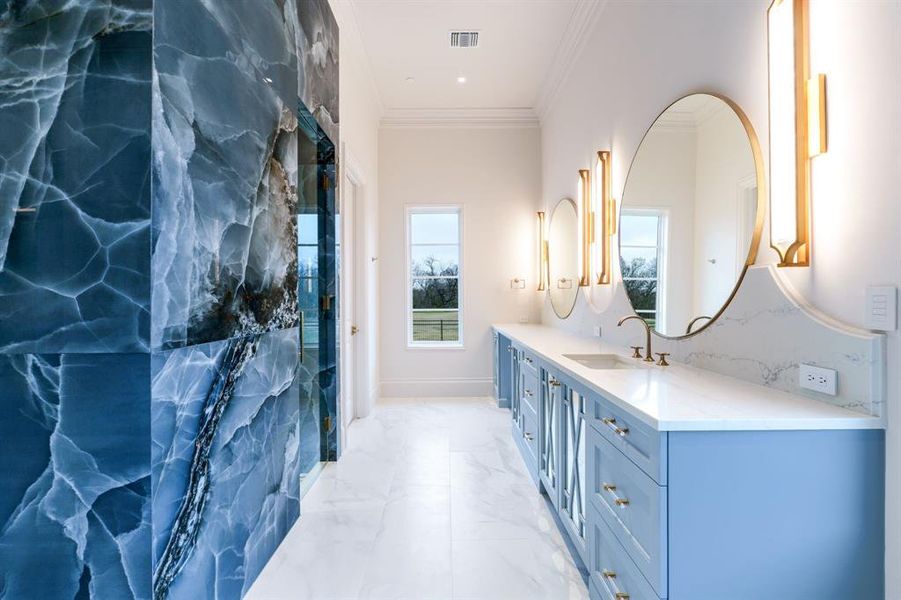 Furnished interior view inside a new home in , Allen (Image 6).