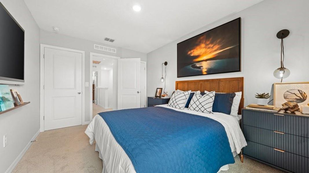 Furnished interior view inside a new home in The Townhomes at Westview, Kissimmee (Image 4). Furnished interior view inside a new home in The Townhomes at Westview, Kissimmee (Image 4).