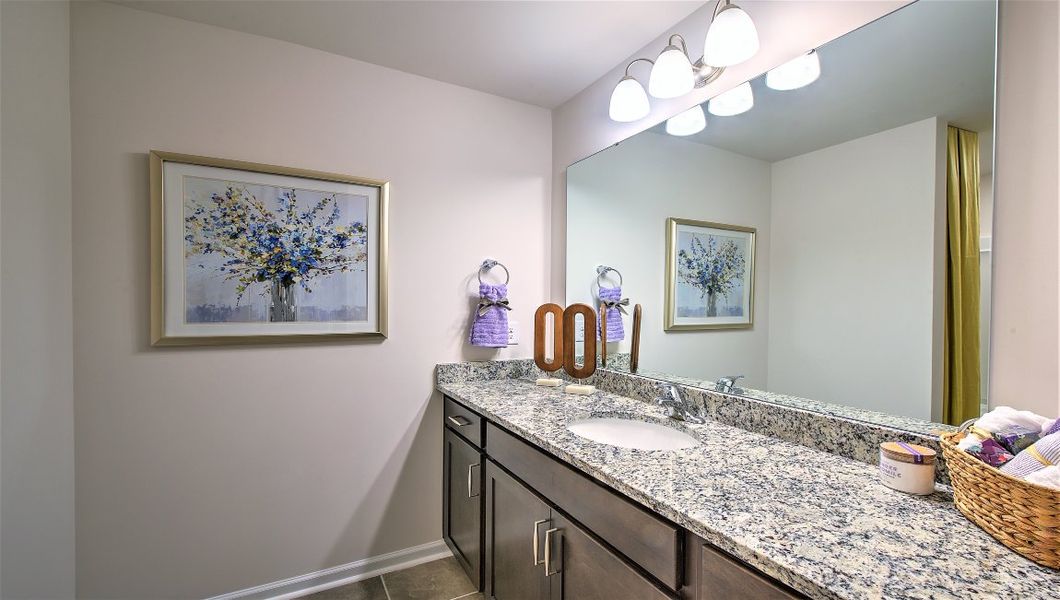 Furnished interior view inside a new home in Reserve at Tap Root Farms, Fletcher (Image 50). Furnished interior view inside a new home in Reserve at Tap Root Farms, Fletcher (Image 50).
