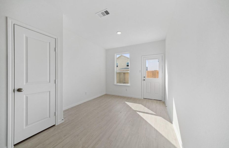 Spacious, unfurnished interior of a new home in Peppervine, Porter (Image 12). Spacious, unfurnished interior of a new home in Peppervine, Porter (Image 12).