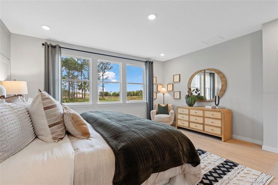 Furnished interior view inside a new home in Reserve East, Flagler Beach (Image 29).