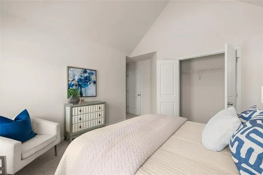 Furnished interior view inside a new home in Hillbrooke Preserve, Conyers (Image 50).