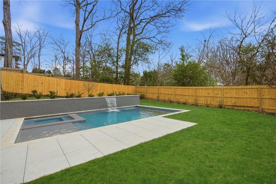 Exterior details and patio area of a home in , Atlanta (Image 3).