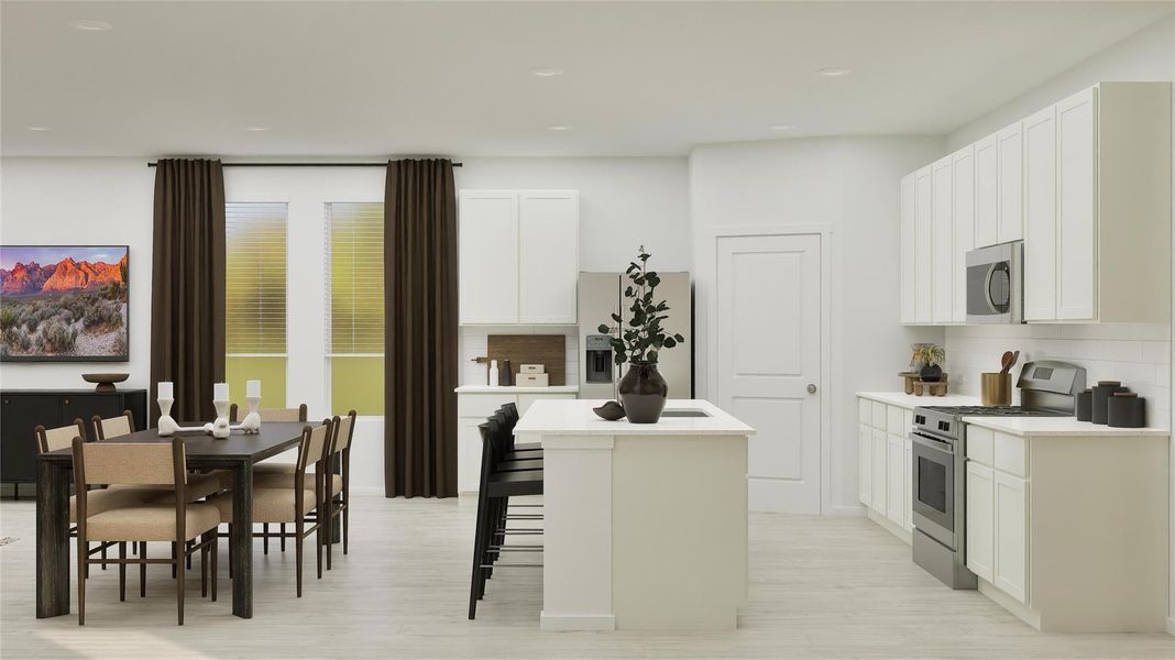 Furnished interior view inside a new home in Cypress Green, Hockley (Image 7).