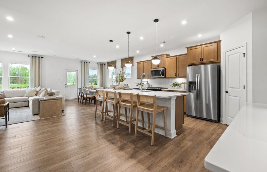 Furnished interior view inside a new home in Berkeley Mill, Cumming (Image 16).