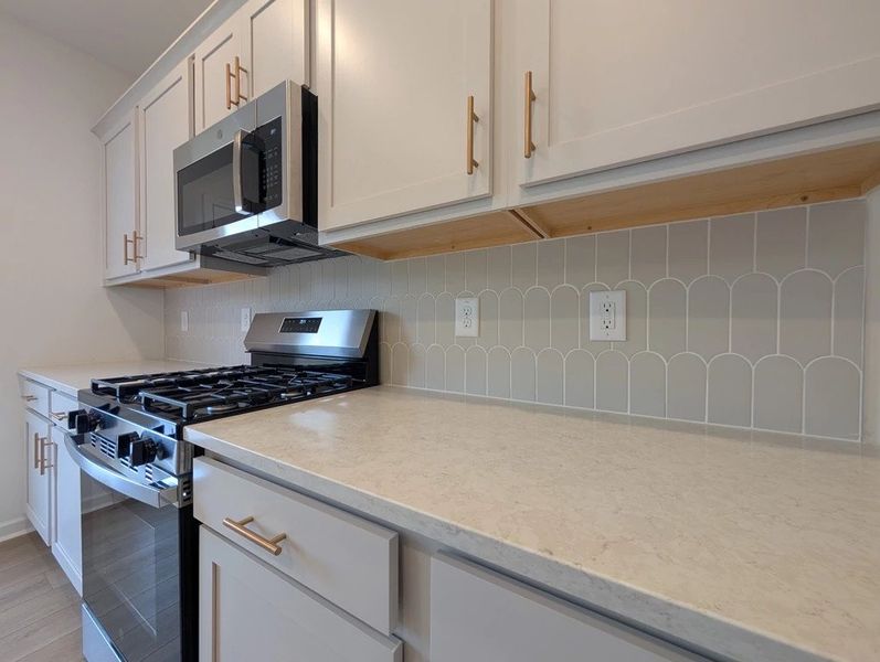 Close-up of interior finishes inside a home in Towns at The Point, Rolesville (Image 5).