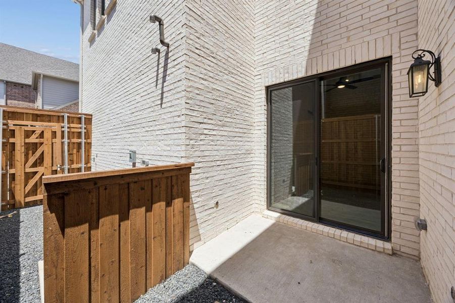 Exterior details and patio area of a home in , Frisco (Image 23).