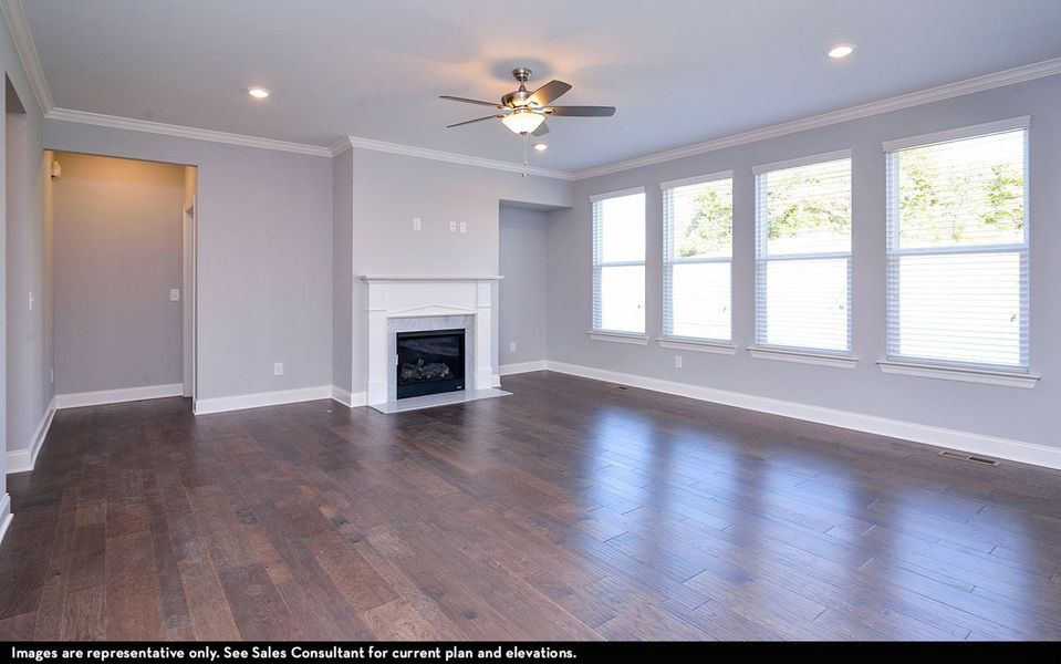 Spacious, unfurnished interior of a new home in Aden Woods, Fairview (Image 16).