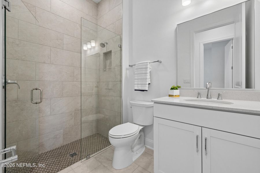 Furnished interior view inside a new home in , St. Augustine (Image 10).