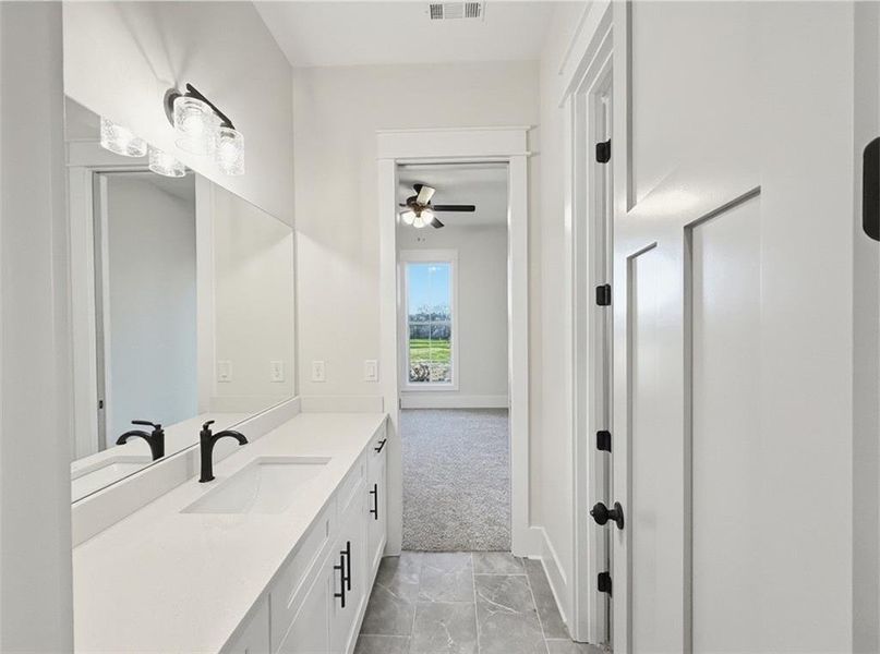 Furnished interior view inside a new home in , Rydal (Image 11).