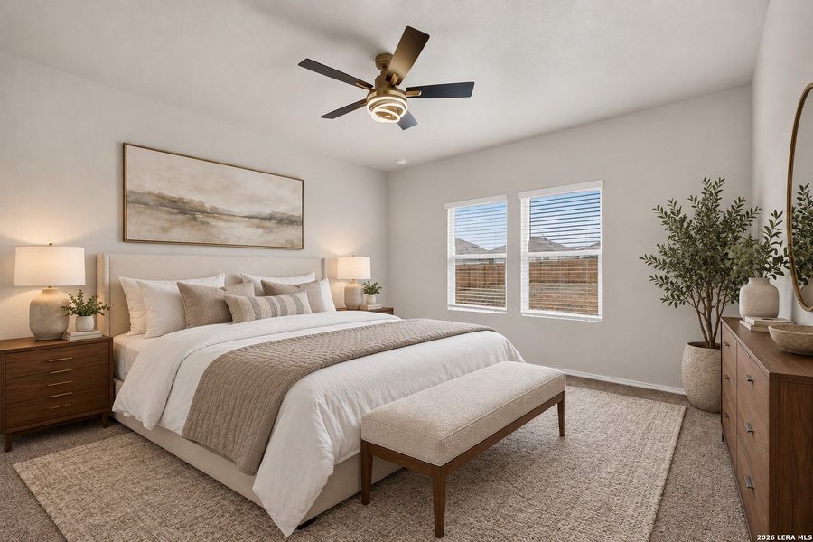 Furnished interior view inside a new home in , Seguin (Image 18). Furnished interior view inside a new home in , Seguin (Image 18).