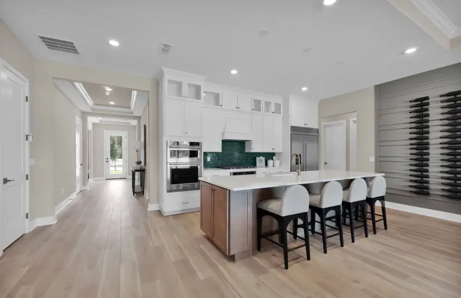 Furnished interior view inside a new home in The Landings at Saint Johns, St. Johns (Image 7).