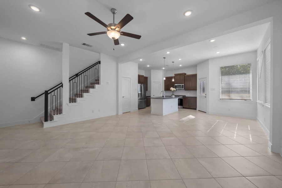Spacious, unfurnished interior of a new home in Park Hill, Stafford (Image 18). Spacious, unfurnished interior of a new home in Park Hill, Stafford (Image 18).