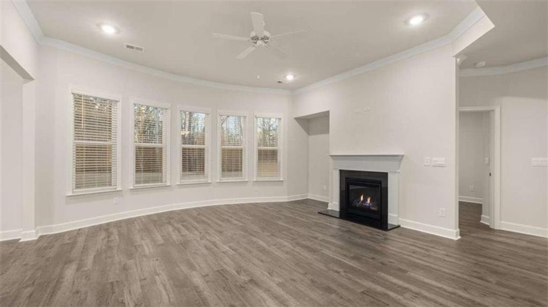 Spacious, unfurnished interior of a new home in Heritage Pointe, Senoia (Image 57).